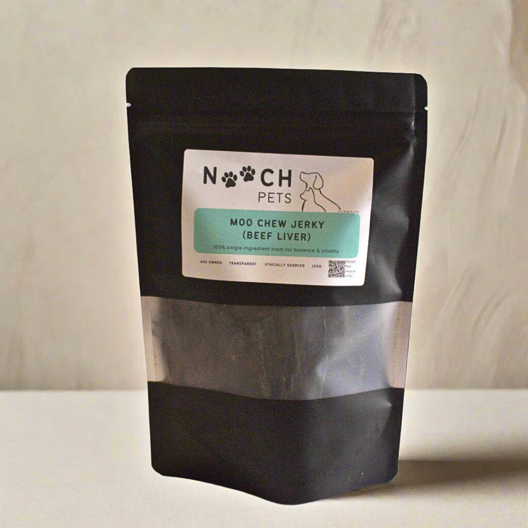 MOO CHEW JERKY - BEEF LIVER
