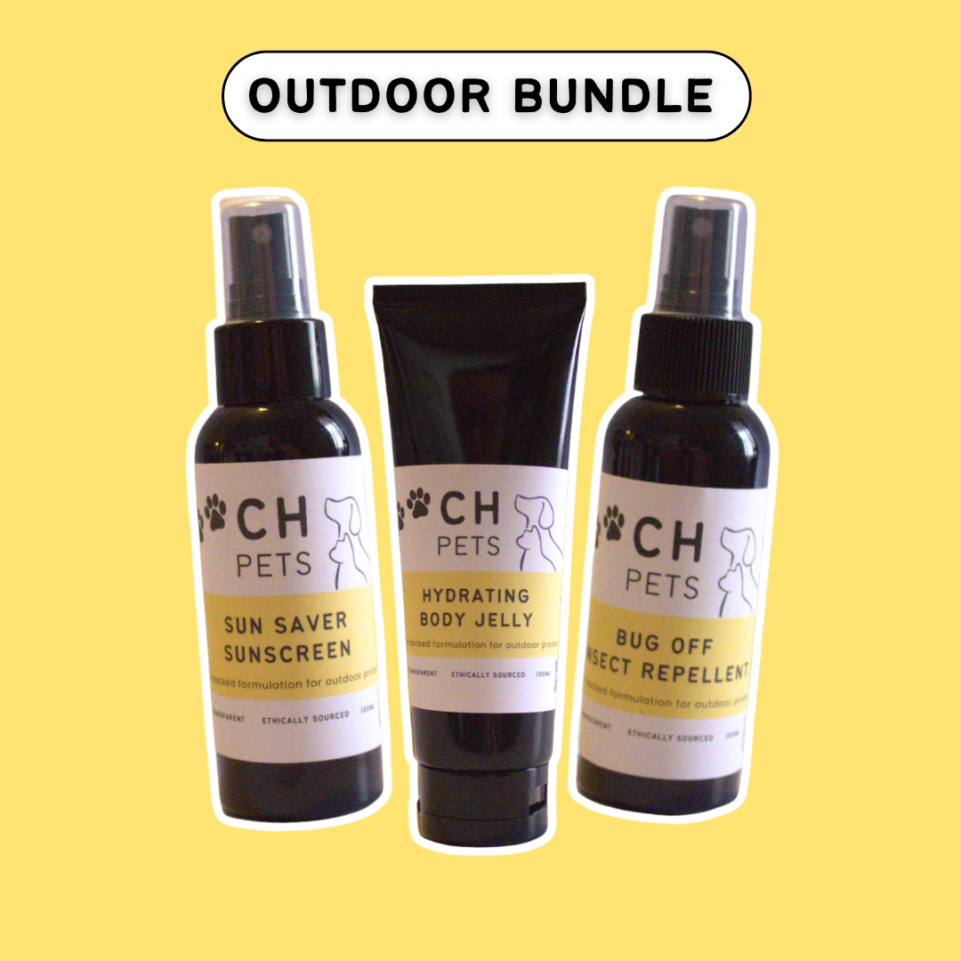 OUTDOOR BUNDLE | Sun, Bug + Skin Support for Dogs