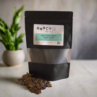 MOO CHEW JERKY - BEEF LIVER