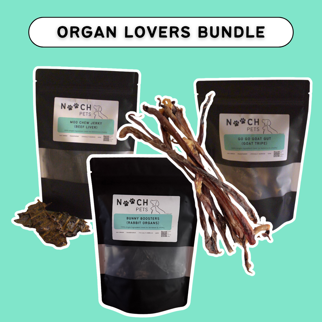 ORGAN LOVERS TREAT BUNDLE | Mixed Natural Dog Treats