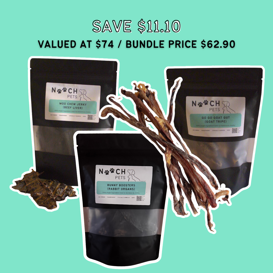 ORGAN LOVERS TREAT BUNDLE | Mixed Natural Dog Treats